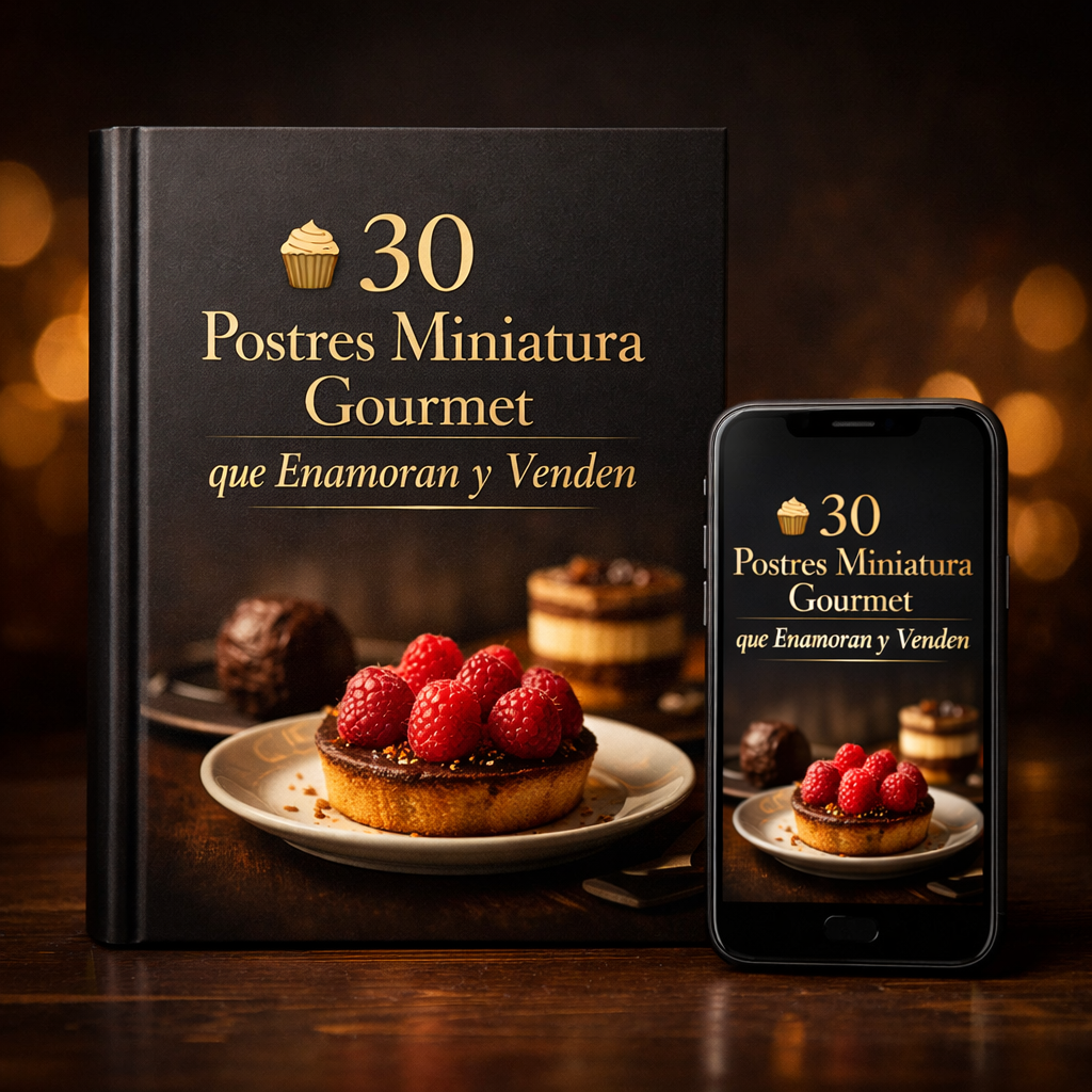 30 Postres Miniatura Gourmet