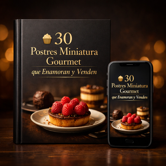 30 Postres Miniatura Gourmet